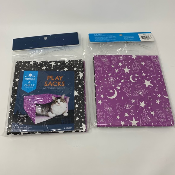 🎁2/$10 Cat Play Sacks 2 pack! - Picture 2 of 4